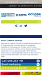 Mobile Screenshot of creativeformats.com